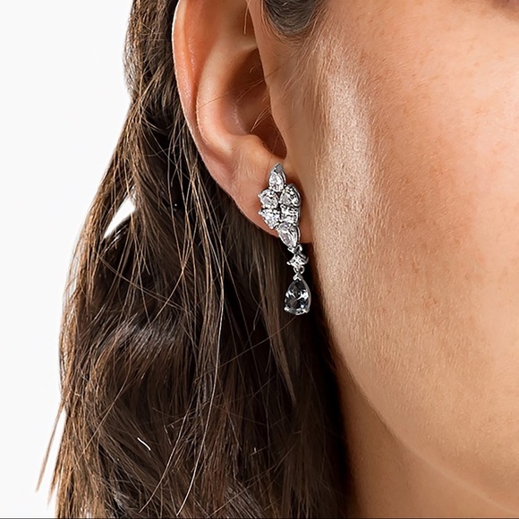 Swarovski🌼Tennis deluxe cluster mixed earrings